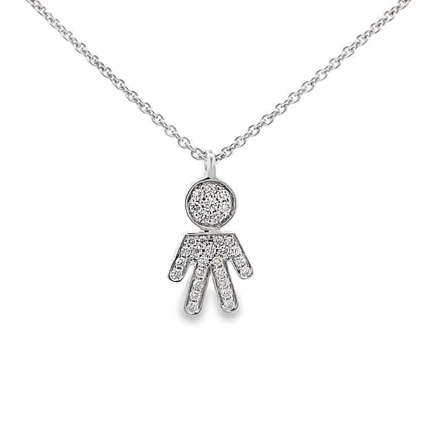 Diamond Boy Necklace By Crivelli