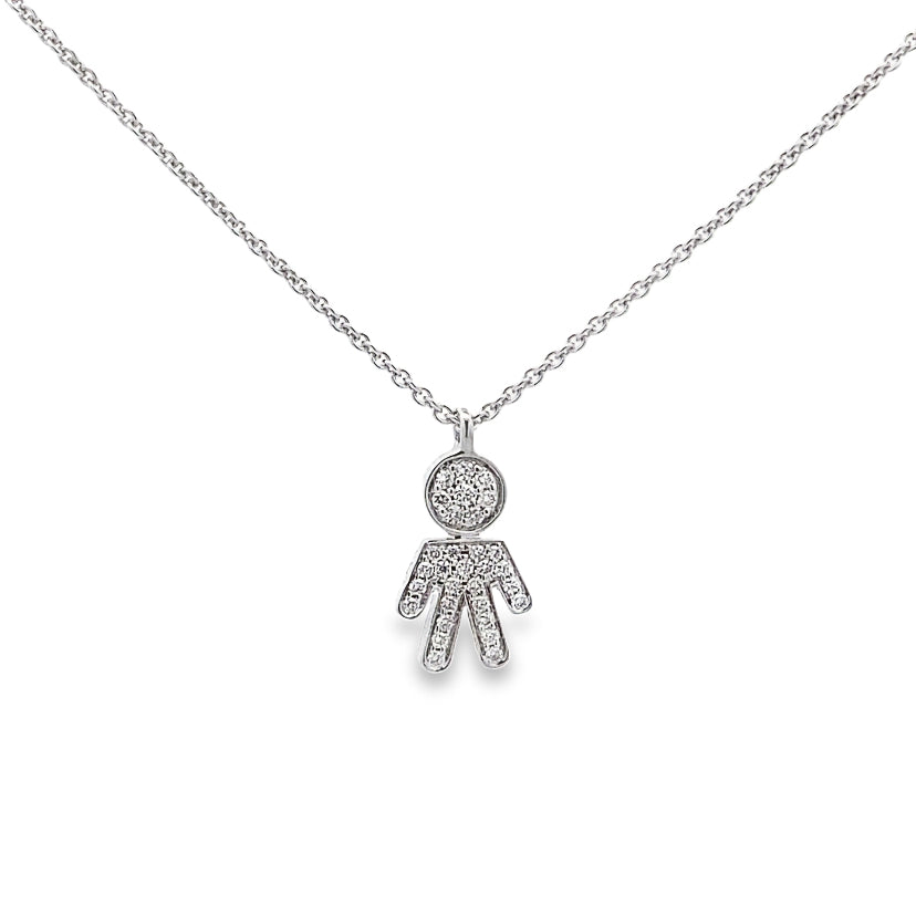 Diamond Boy Necklace By Crivelli