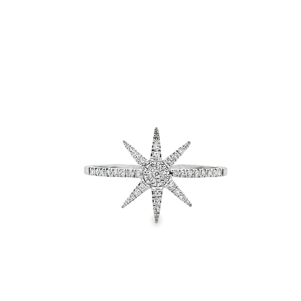 North Evening Star Diamond Ring By Gioielli Di Valenza