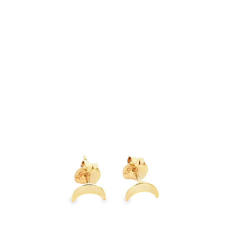 Moon Gold Earrings