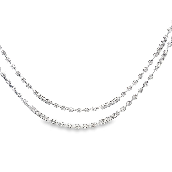 Diamond Riviera Necklace By Gioielli Di Valenza