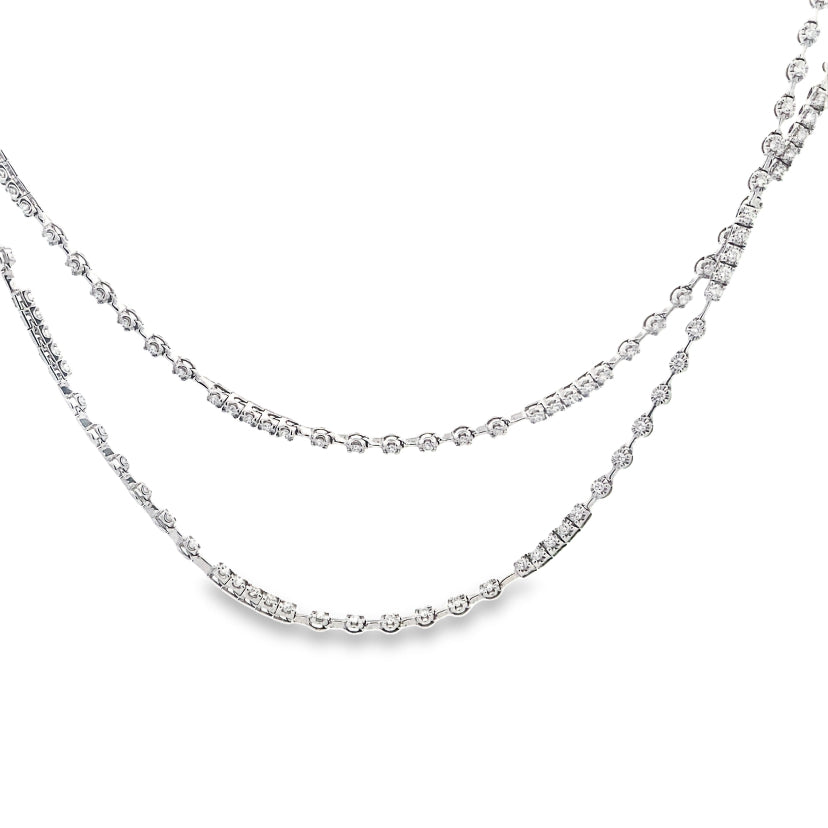 Diamond Riviera Necklace By Gioielli Di Valenza