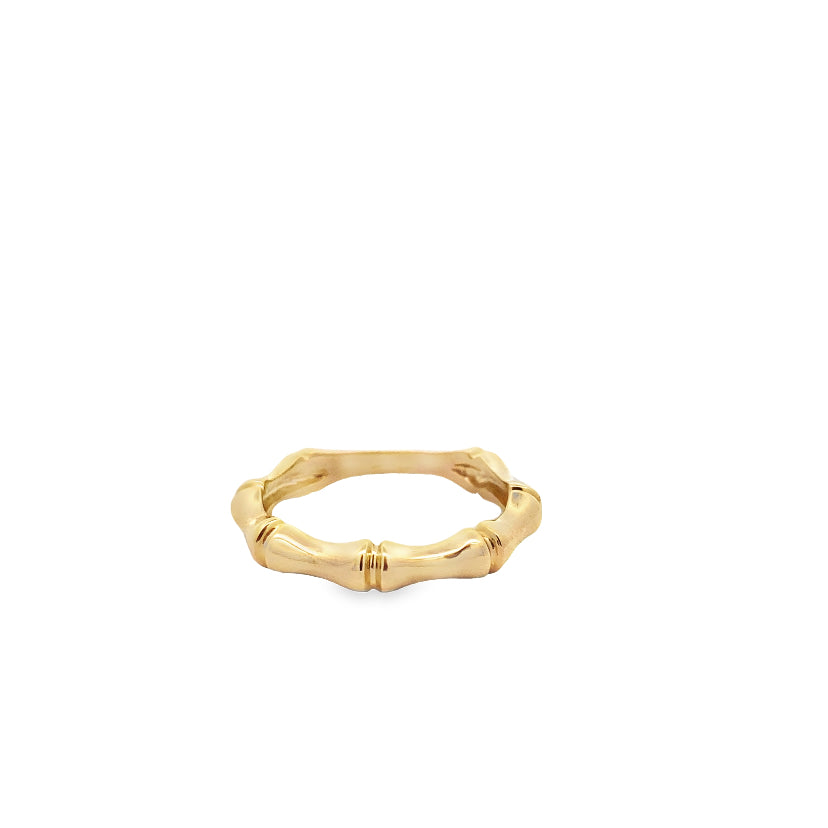 Divine Skeletal Elegance  Gold Ring