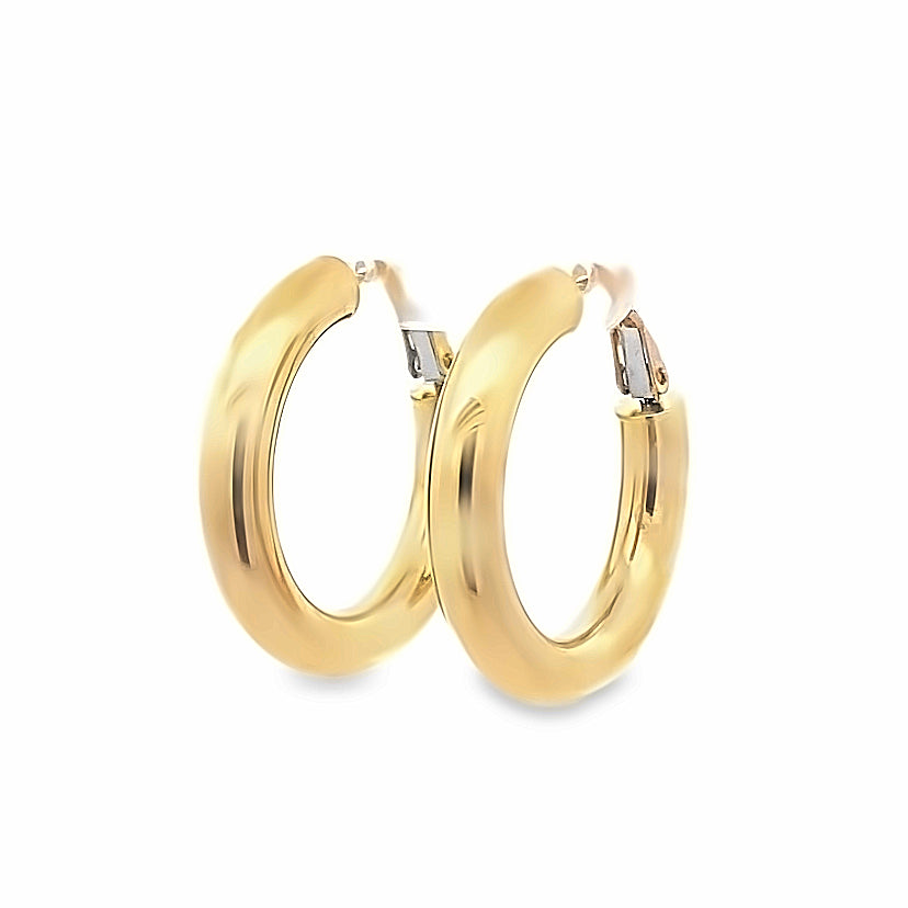 Golden Harmony Hoops