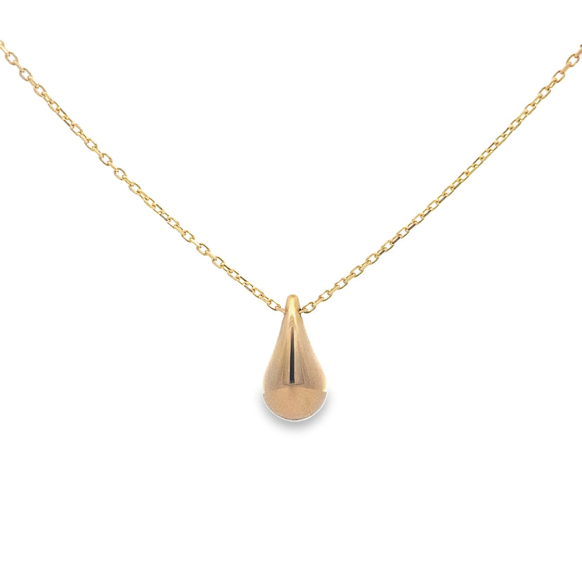 Golden Solitude Pendant Chain