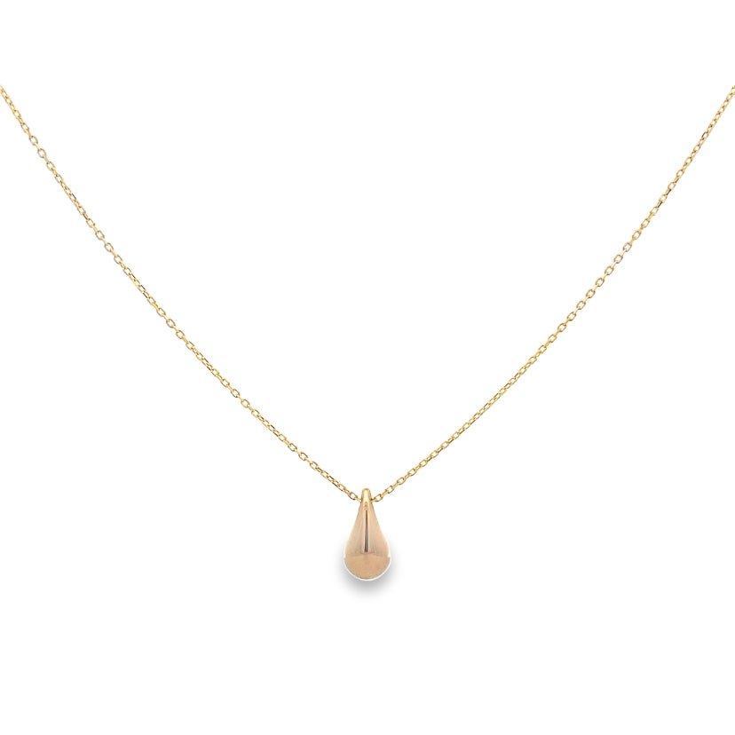 Golden Solitude Pendant Chain