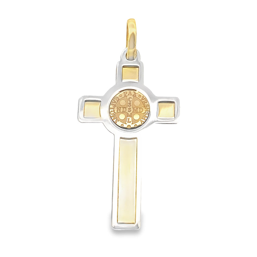 Golden Grace Cross Pendant