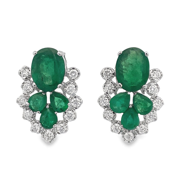 Diamond Drop Emerald By Gioielli Di Valenza