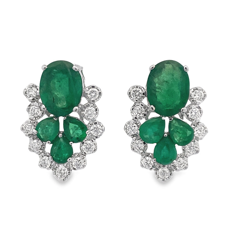 Diamond Drop Emerald By Gioielli Di Valenza