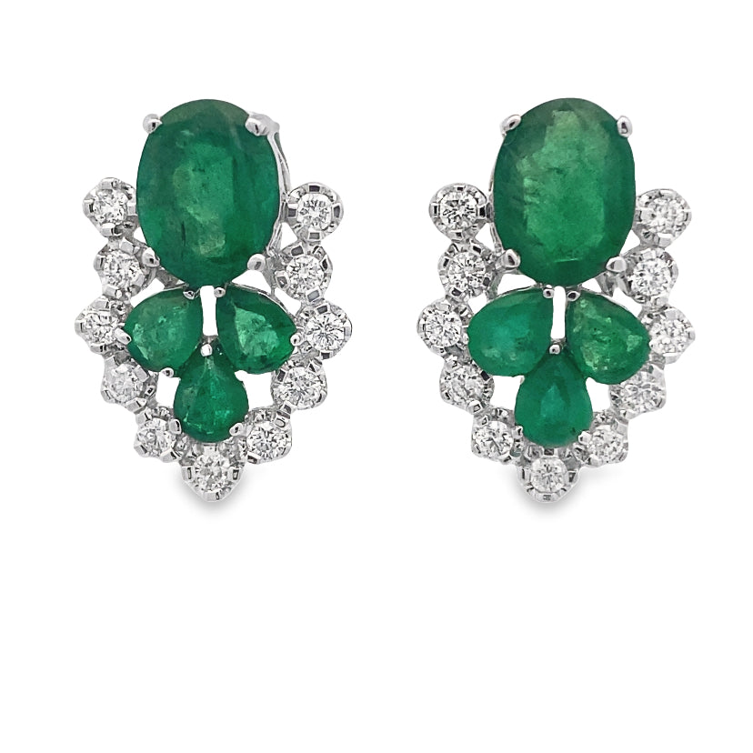 Diamond Drop Emerald By Gioielli Di Valenza
