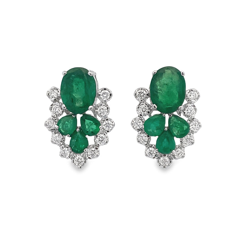 Diamond Drop Emerald By Gioielli Di Valenza