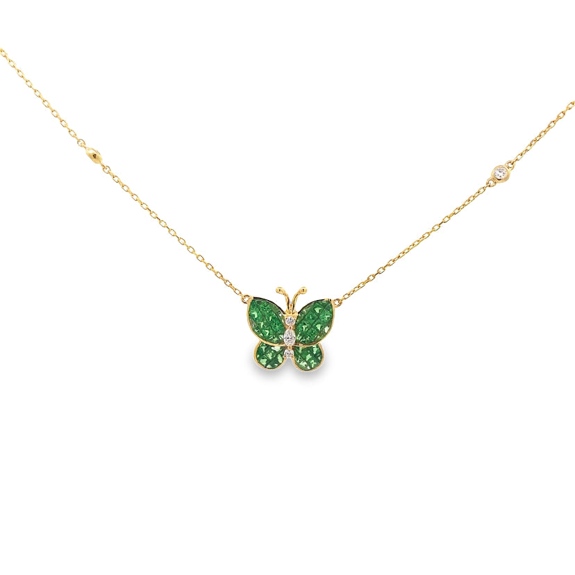Emerald Butterfly Dreams By Gioielli Di Valenza