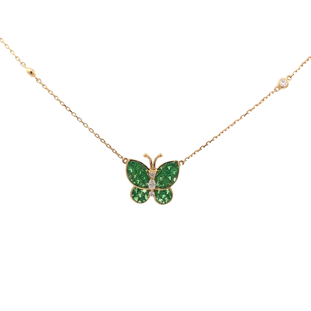 Emerald Butterfly Dreams By Gioielli Di Valenza