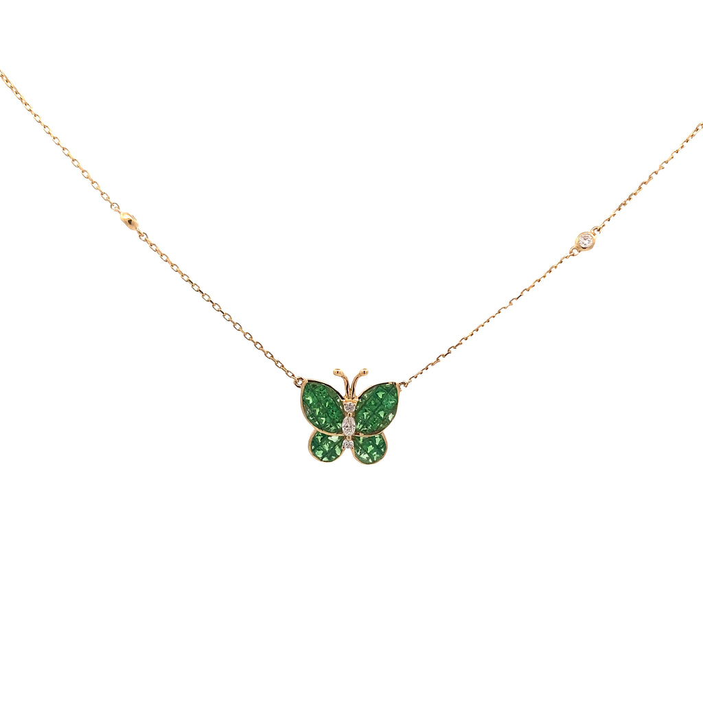 Emerald Butterfly Dreams By Gioielli Di Valenza