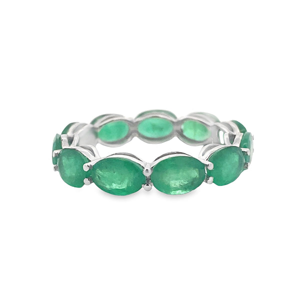Emerald Frost Ring