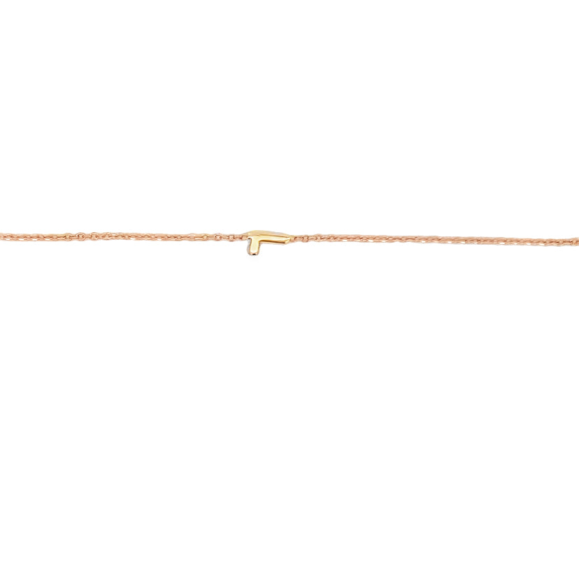 Letter L bracelet