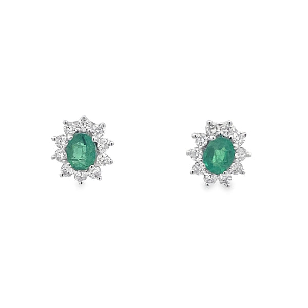 Aurora Emerald Earrings By Gioielli Di Valenza
