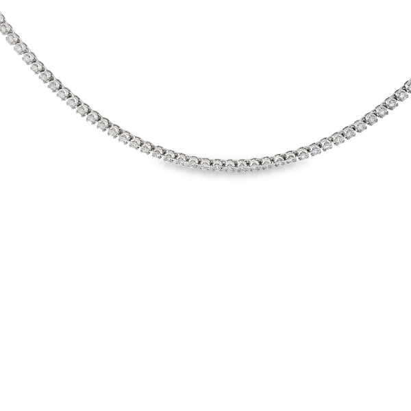 Star Of Sierra Diamond Tennis Necklace
