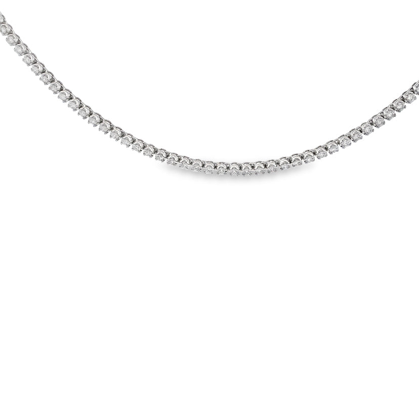 Star Of Sierra Diamond Tennis Necklace