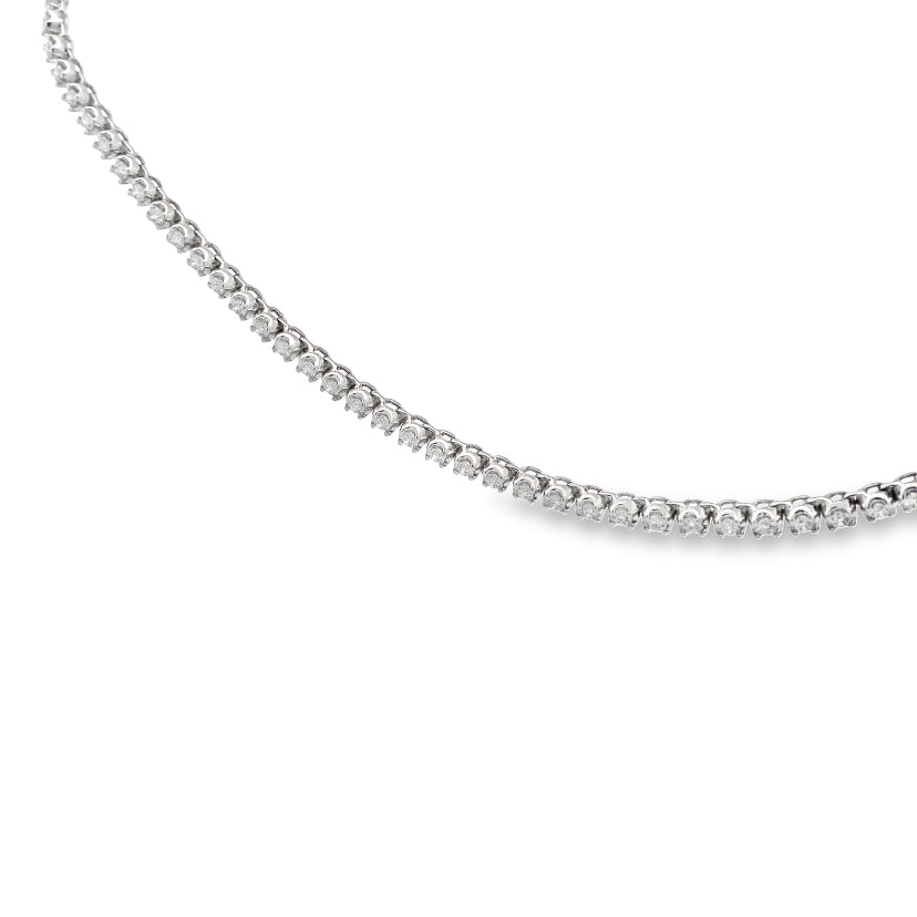 Star Of Sierra Diamond Tennis Necklace