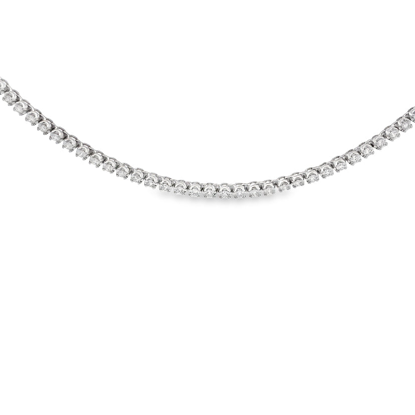 Star Of Sierra Diamond Tennis Necklace