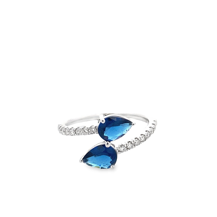 Sapphire Cosmo Diamond Ring