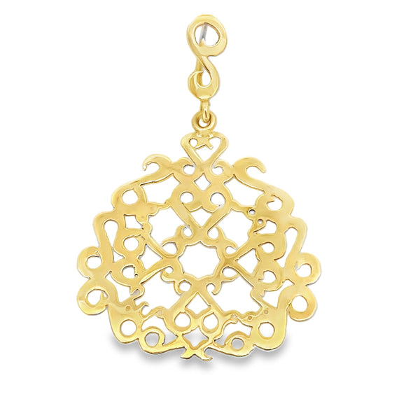 Barroco Gold Pendant