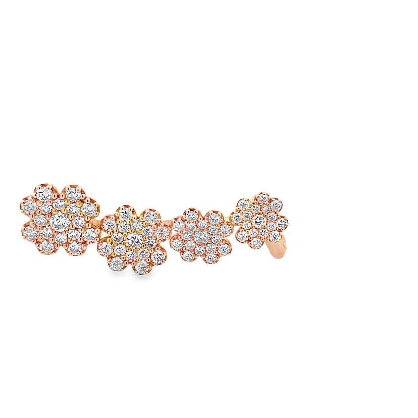 Azalea Cuff Diamond By Crivelli