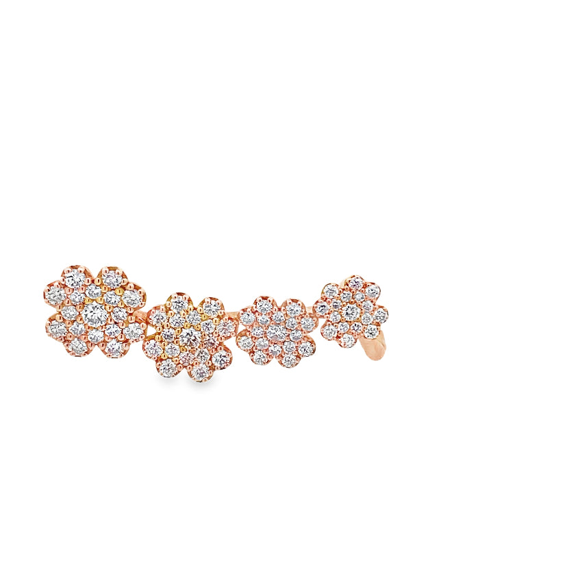 Azalea Cuff Diamond By Crivelli