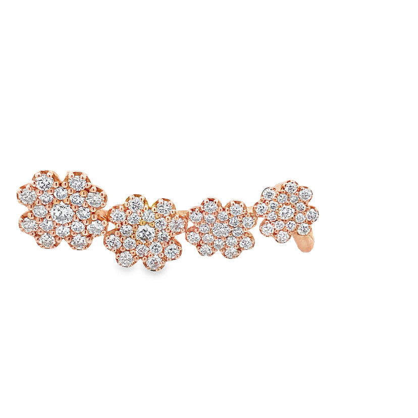 Azalea Cuff Diamond By Crivelli