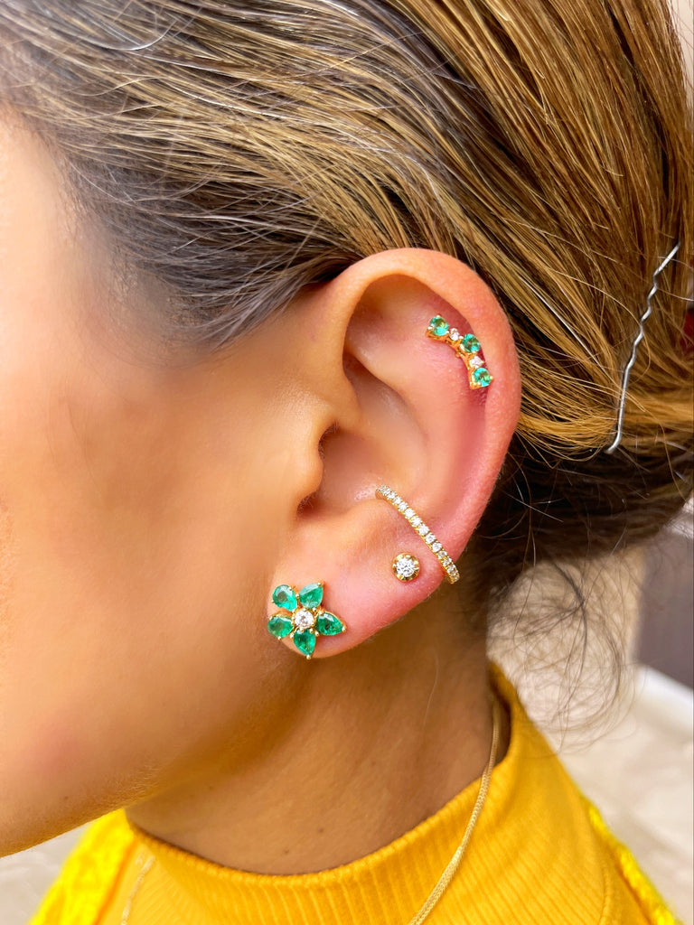 Real Diamond Ear Cuff By Gioielli Di Valenza