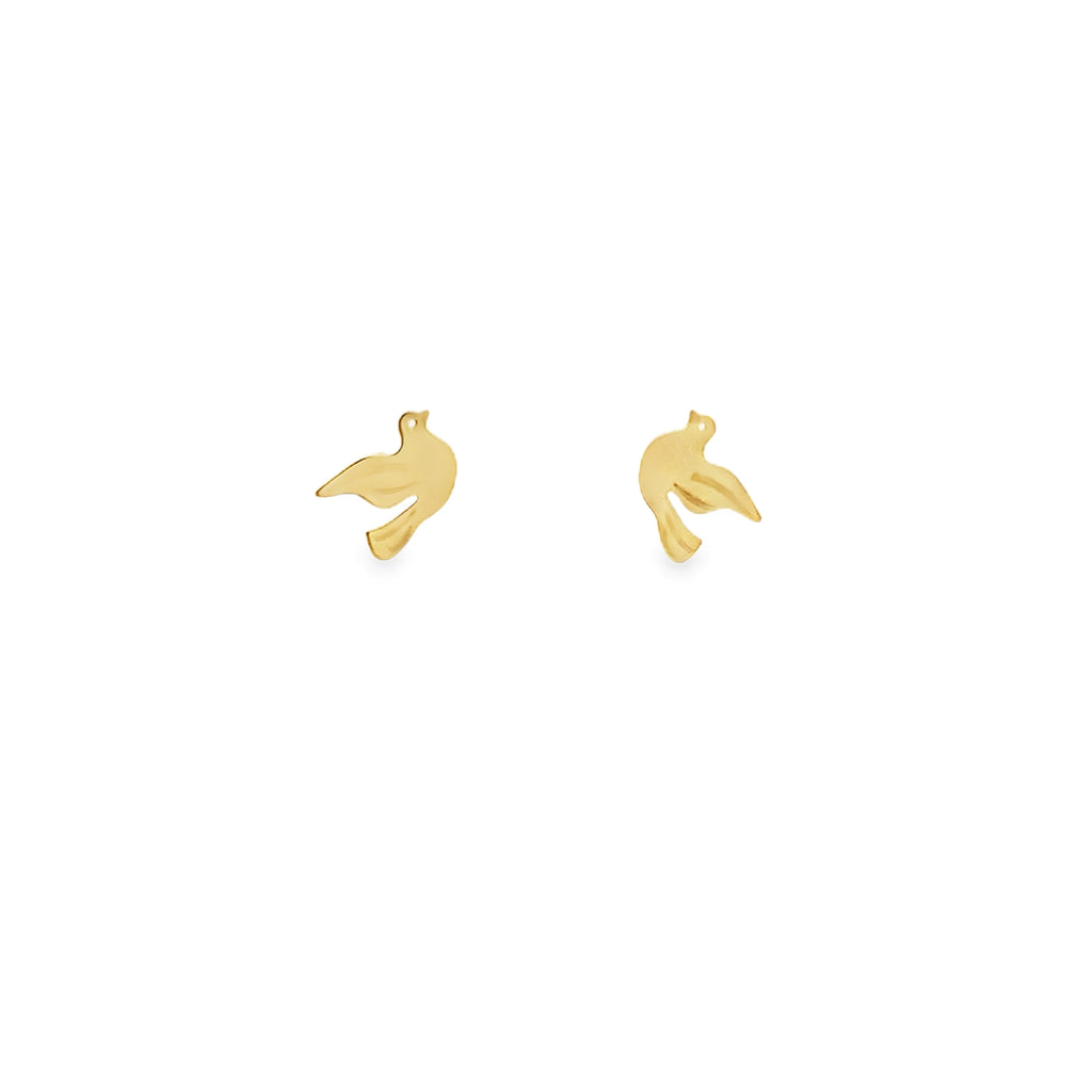 Baby Gold Birds Studs