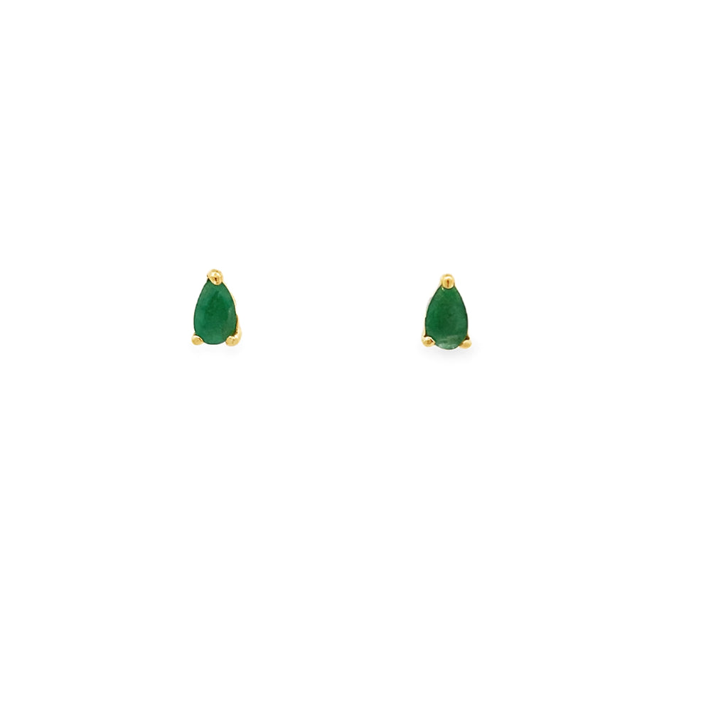 Emerald Chic Baby Studs