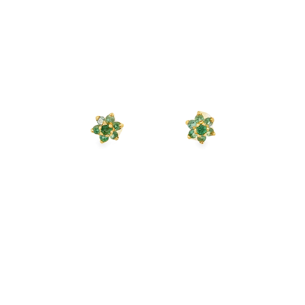 Earth's Emerald Treasures Baby Studs