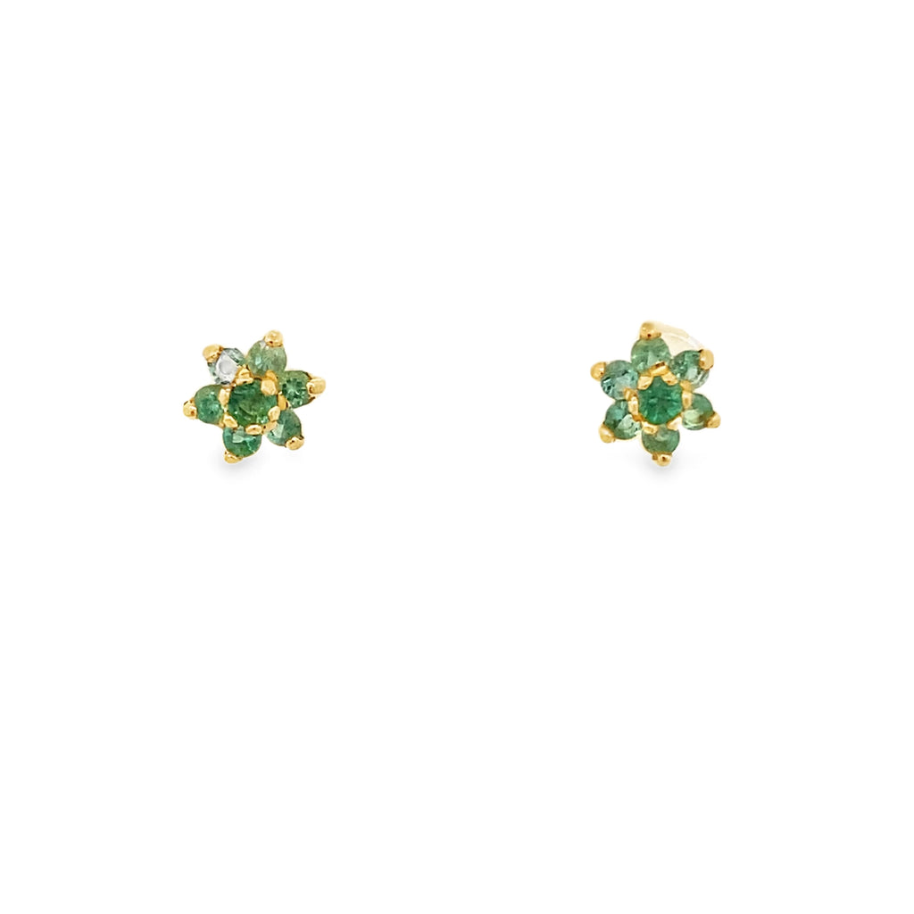 Earth's Emerald Treasures Baby Studs