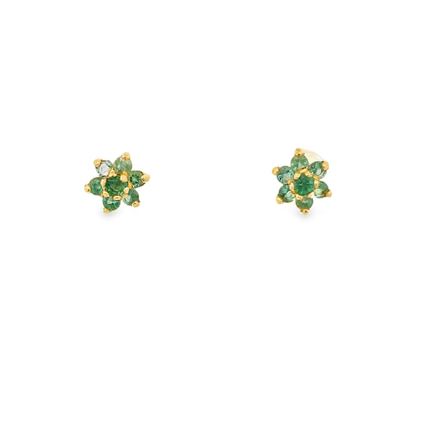 Earth's Emerald Treasures Baby Studs