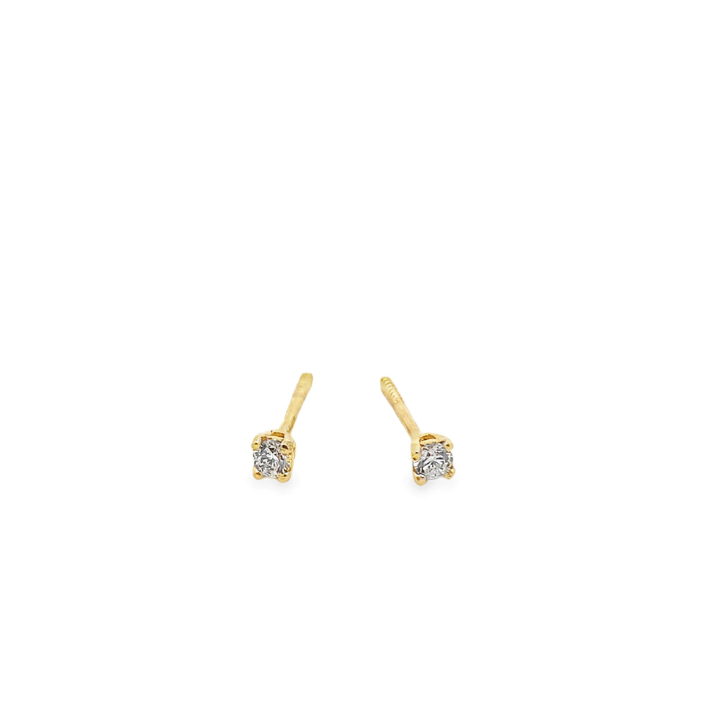 Crystal Cz Baby Studs