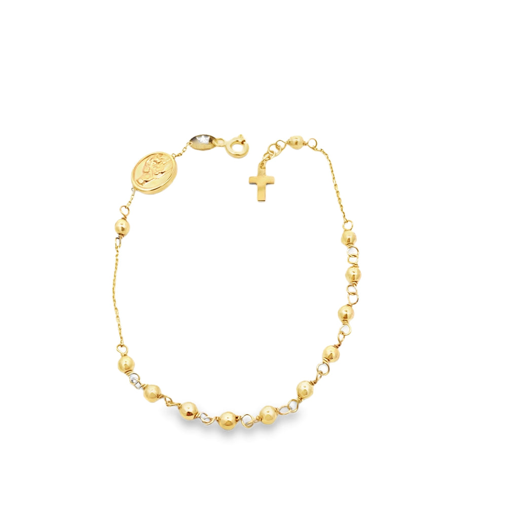 Gold Virgin Bracelet