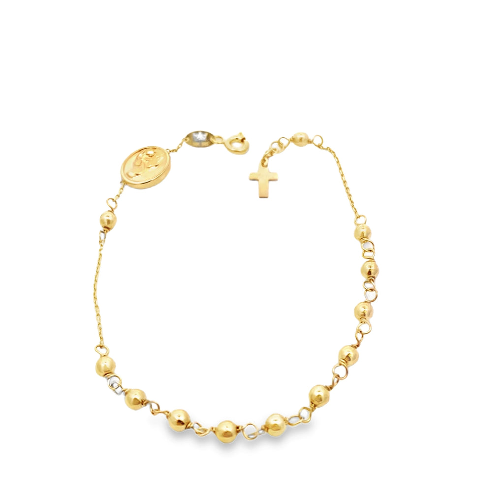 Gold Virgin Bracelet