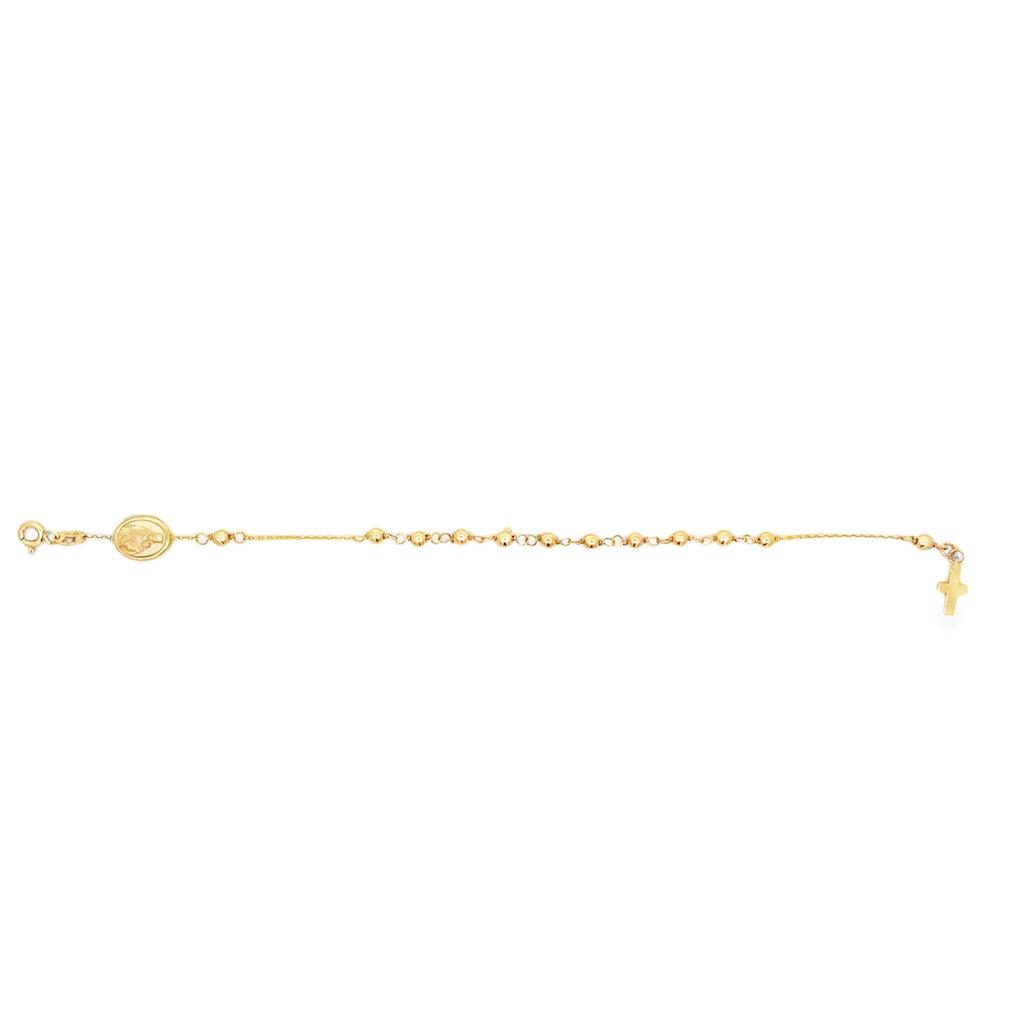 Gold Virgin Bracelet