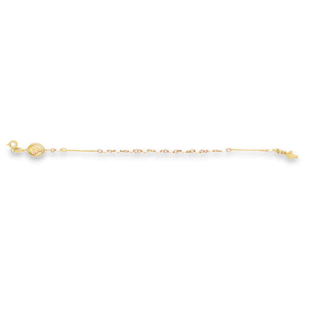 Pearl Virgin Gold Bracelet