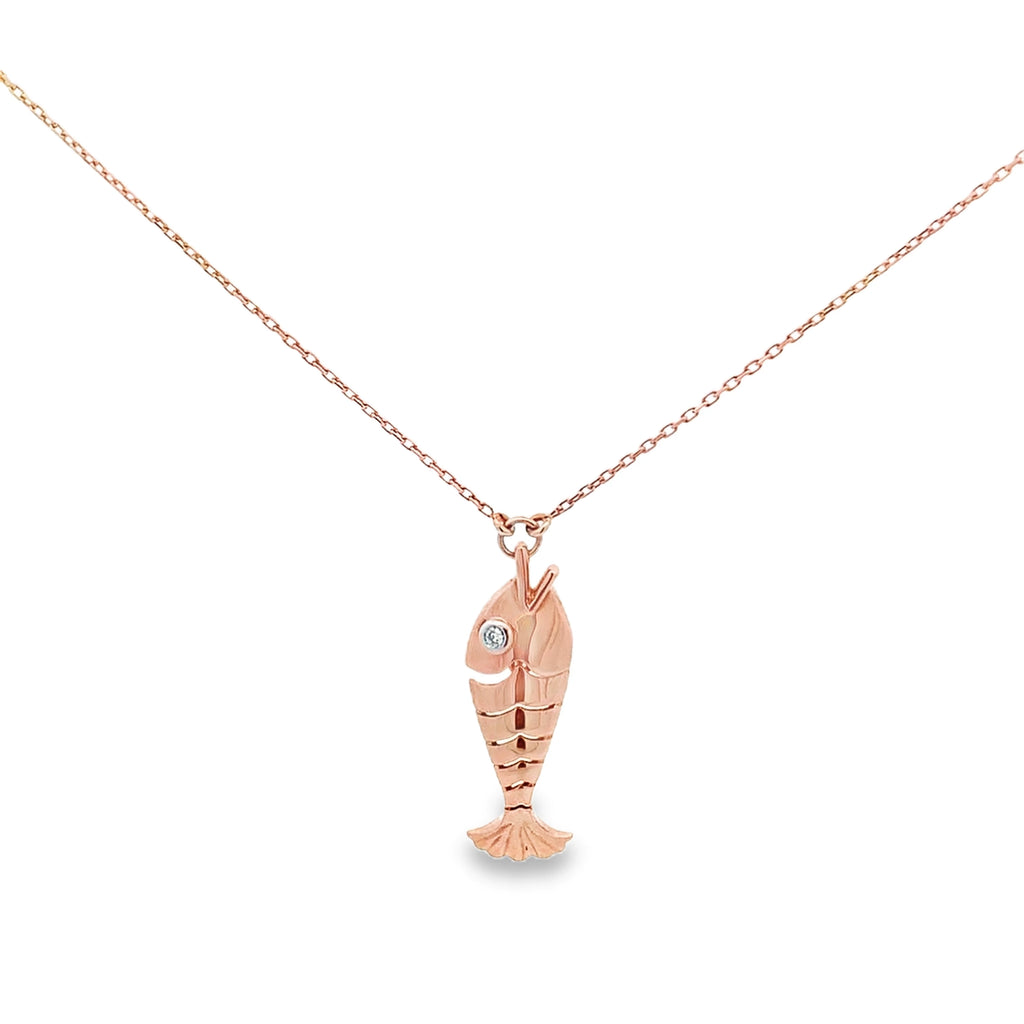 Lucky Fish Necklace By Gioielli Di Valenza