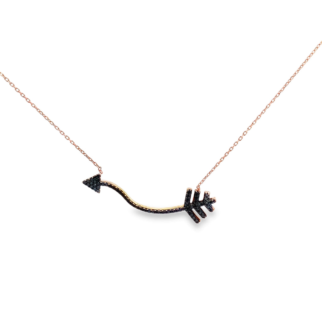 Vintage Black Diamond Arrow By Gioielli Di Valenza