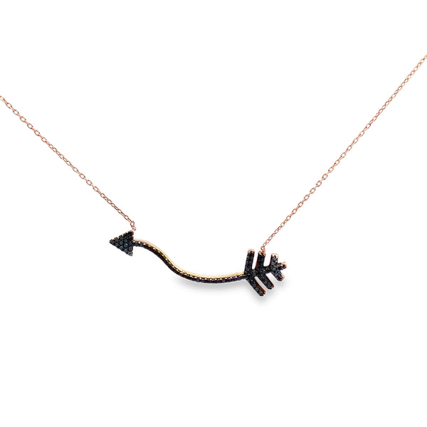 Vintage Black Diamond Arrow By Gioielli Di Valenza