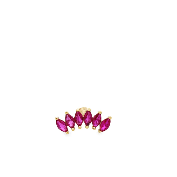 Spike Gold Piercing