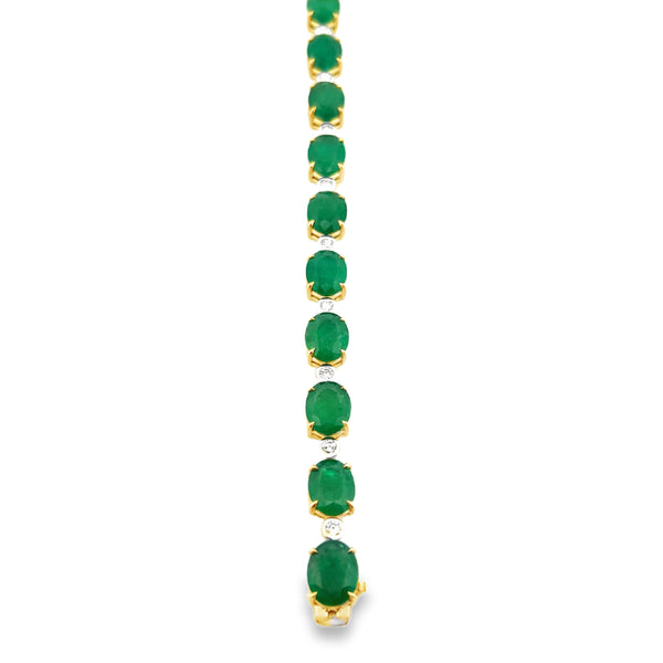 Emerald Fantasy Bracelet