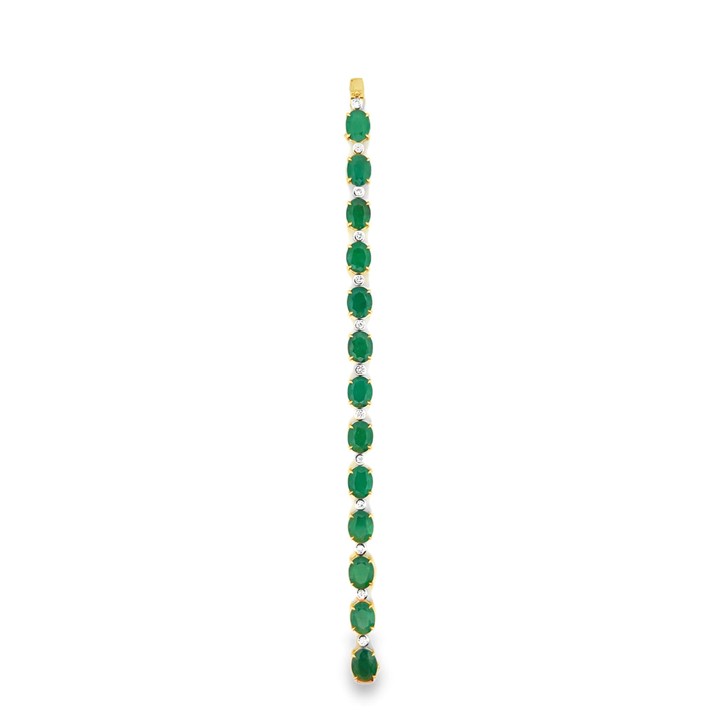 Emerald Fantasy Bracelet