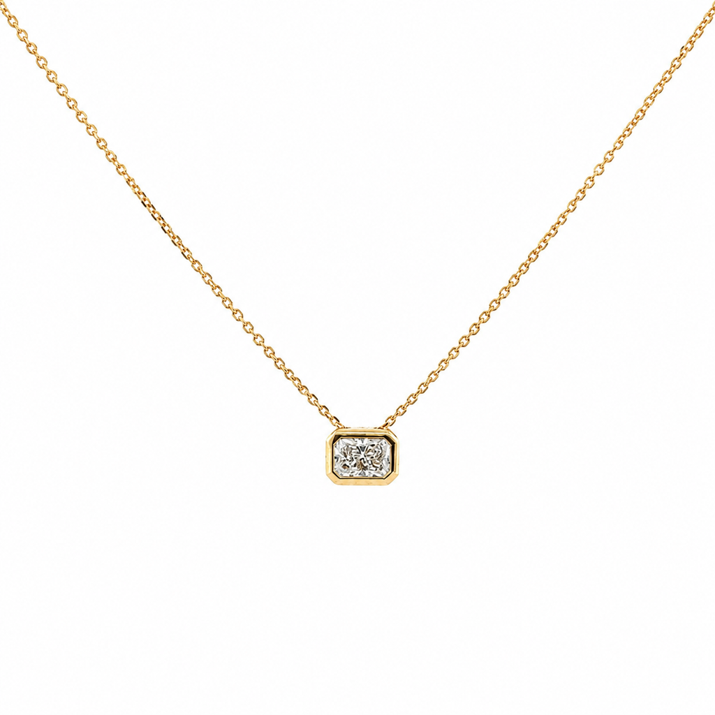 City Shine Gold Necklace By Liviluxe Lab Diamonds