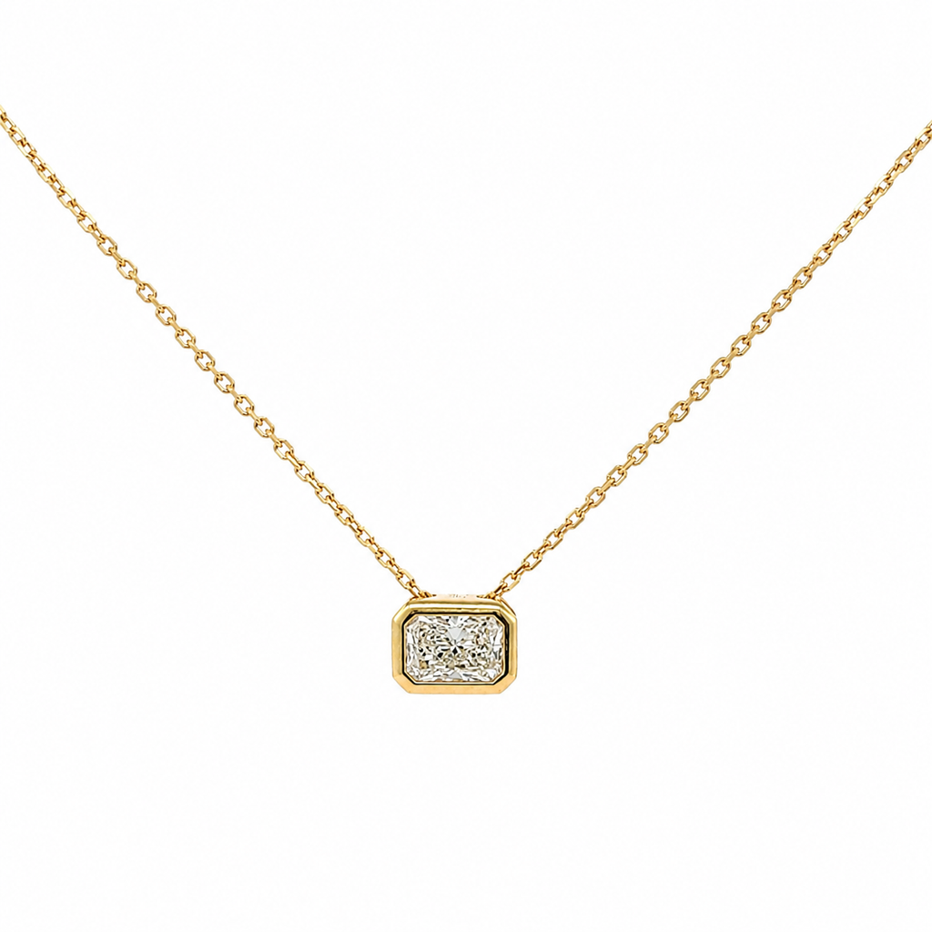 City Shine Gold Necklace By Liviluxe Lab Diamonds