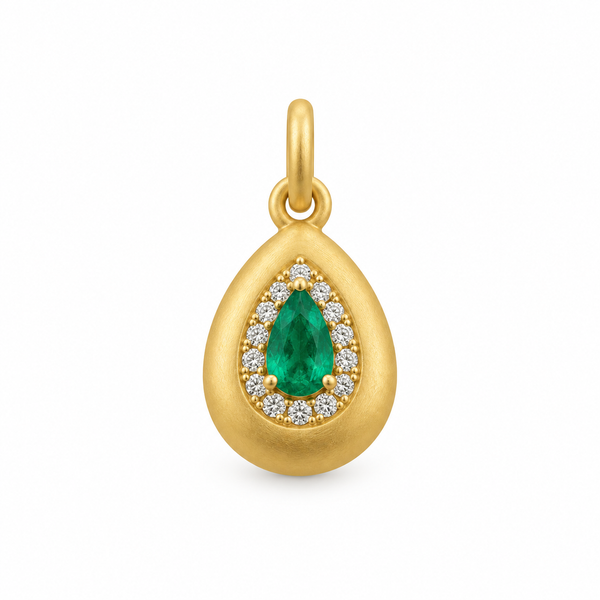 Nova Emerald Pendant By Liviluxe